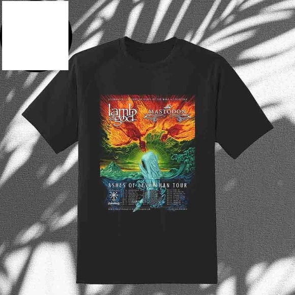 Gildan Other - Lamb Of God And Mastodon 20 Years Of Ashes Of The Wake T-Shirt